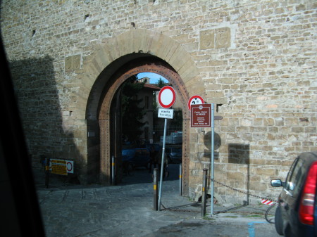 The wall around the Vatican