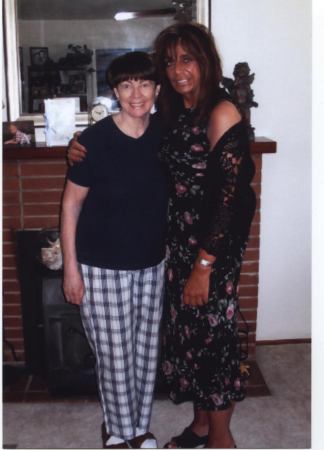 My Mom and me May 2008