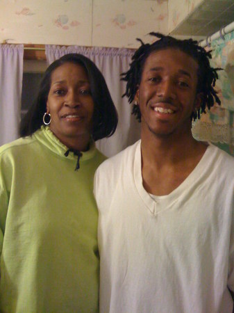 Me and my oldest son Stephon
