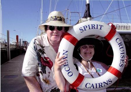 Lee & Sandy in Cairns, Australia 2005