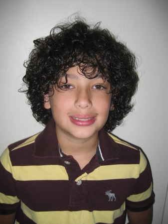 My son Carlos, age 12  Feb. 2010