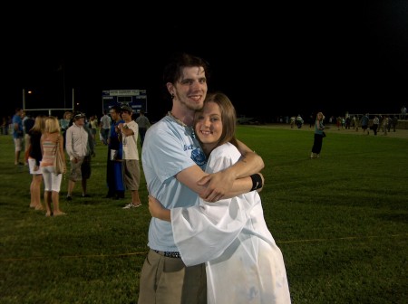 son steven and daughter sam.