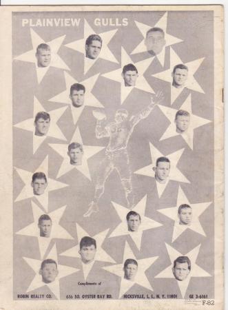 Vince Cuffari's album, PLAINVIEW H.S FOORBALL 1966