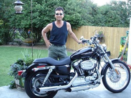 MY BROTHER JESSE AND HIS HARLEY 2007
