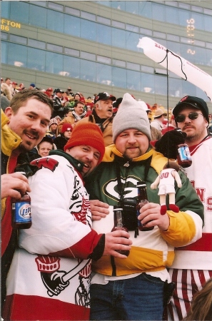 UW Badger Hockey at Lambeau Field 06