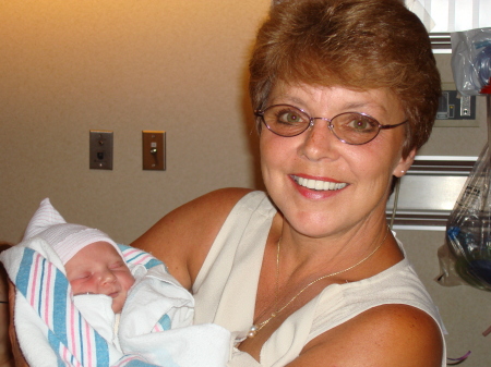 Sherry with grandaughter Scarlett July 2007