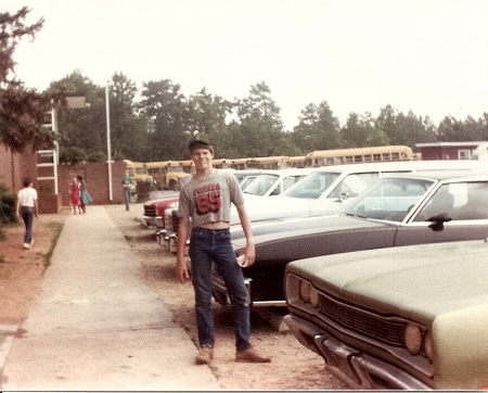 Johnny Johns struts his stuff