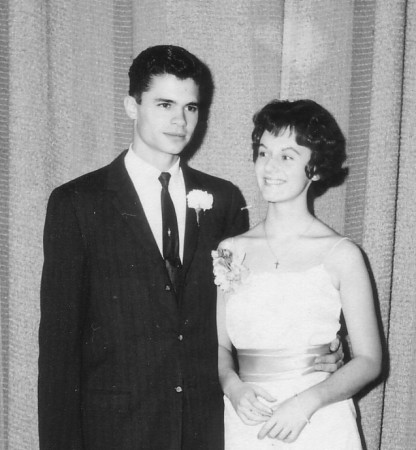 Fall 1960 - with Mary at a JOG Dance