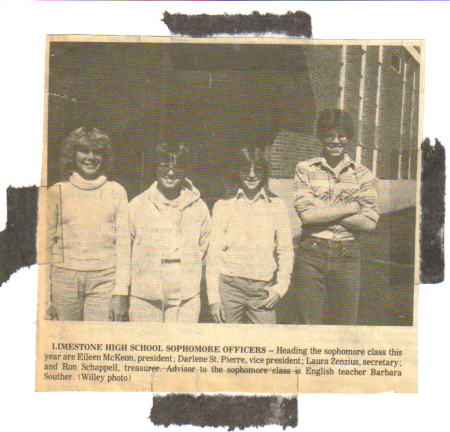 1981 Sophomore Class Officers