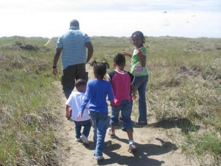 the greens walking