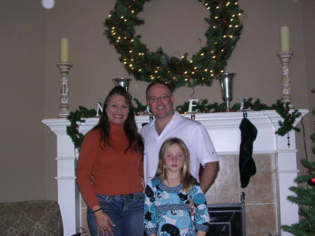 Susie,Jason and Josie Christmas 2008