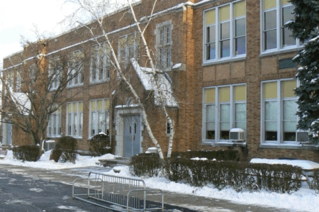 Halsted Street School Logo Photo Album