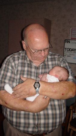 Great-Grandpa with Taylor