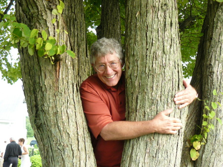 Just to prove I'm a tree hugger!