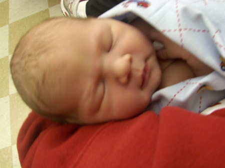 Josiah at 1 day old