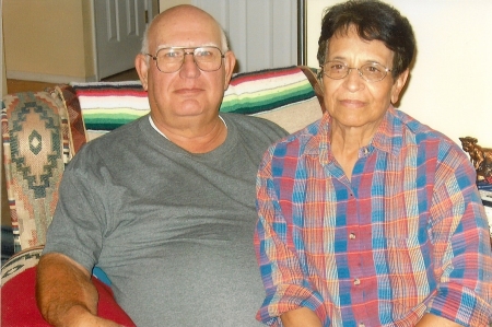 Ed with wife Maria in 2008