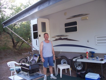 Camping at Roosevelt lake