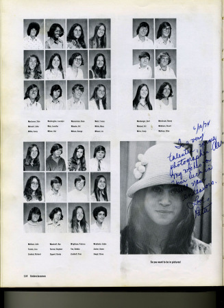 1974 RHS Yearbook - Patti Grossman