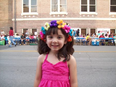 My little princess at Fiesta