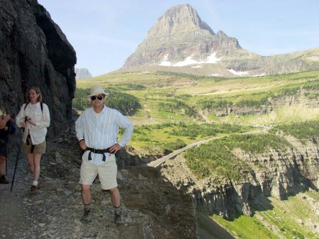 Hiking Haystack Ledge