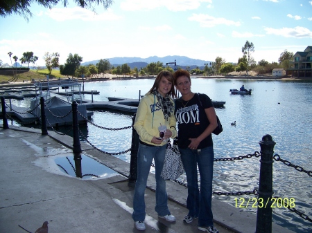 me and lana  in lake havasu 2008