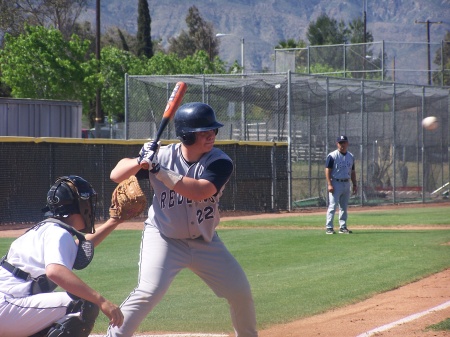 Wes plays for Redlands High School