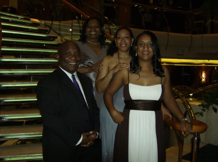 1st formal dinner on the Mexico cruise