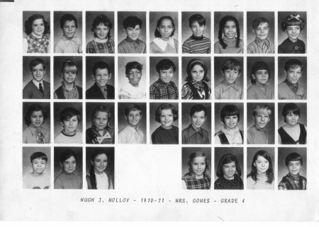 4th grade Molloy School 1970-71