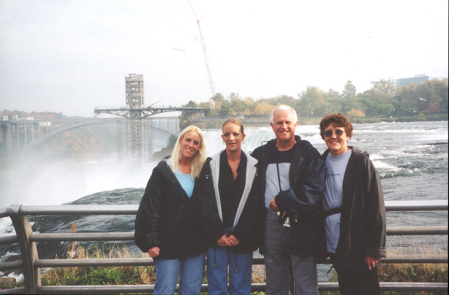 The Family at Niagara Falls - Oct. 2001