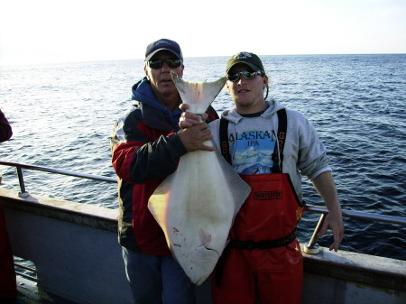 Halibut fishing in Alaska 2007