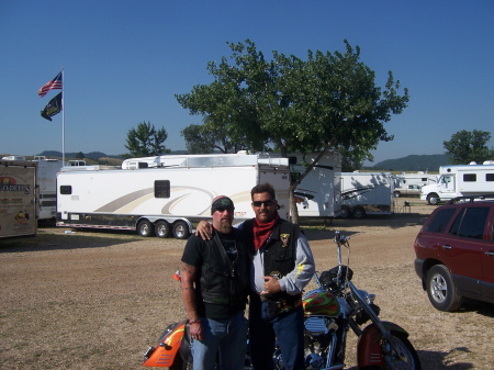 ME AND ONE OF THE BOYZ IN STURGIS