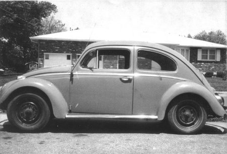 My first car - 1960 VW Bug