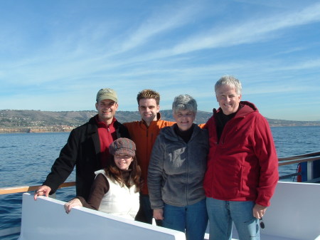 Whale Watching at Redondo Beach, CA