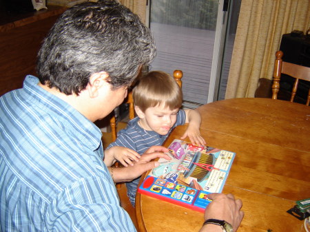 Egbert teachin' grampa how to read