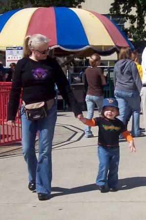 Me and Zelda at Cedar Point '07