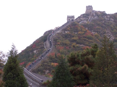 Its a long way up there-Great Wall 2007