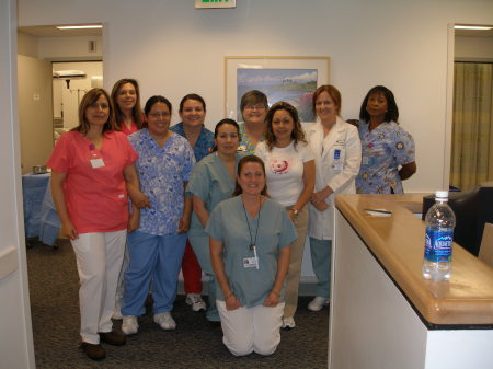 My Co-workers and Me at Kaiser.