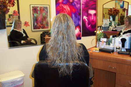 before Brazilian Keratin Treatment