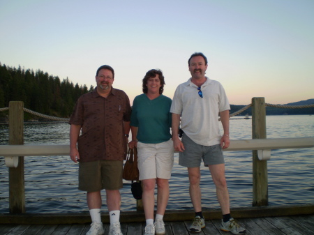 Myself, sister Margie and brother Bill