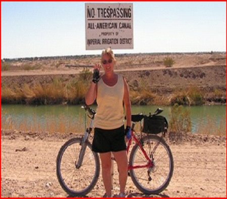 Me at the 'American Canal'....