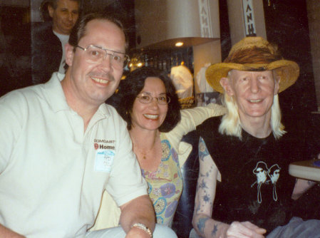 A meet and greet with Johnny Winter (March 200