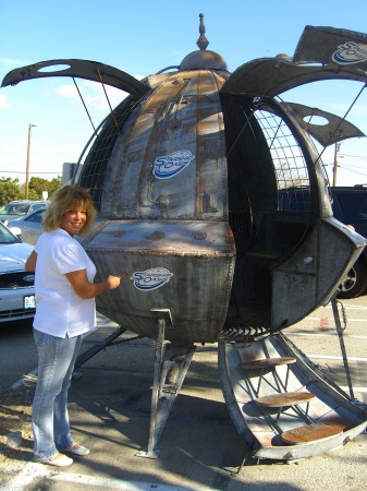 fueling up the space ship