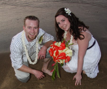 My youngest son, Jordan, and bride, Ashley Wed