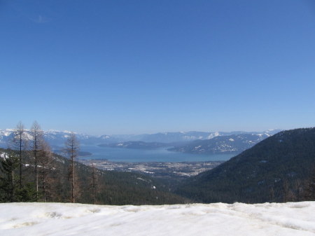 View from Schweitzer Mtn.