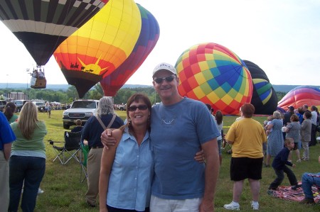 Kay & Steve,Hot Air Balloon Show