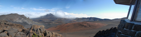 Mt. Haleakala crater on Maui