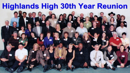 30th Year Reunion Photo ~ Class of '70
