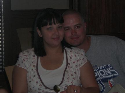 My son, Bryan and wife