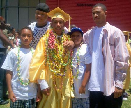 on my son Darien grad. day of CLASS OF 06