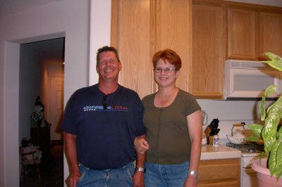 My wife and I 2006